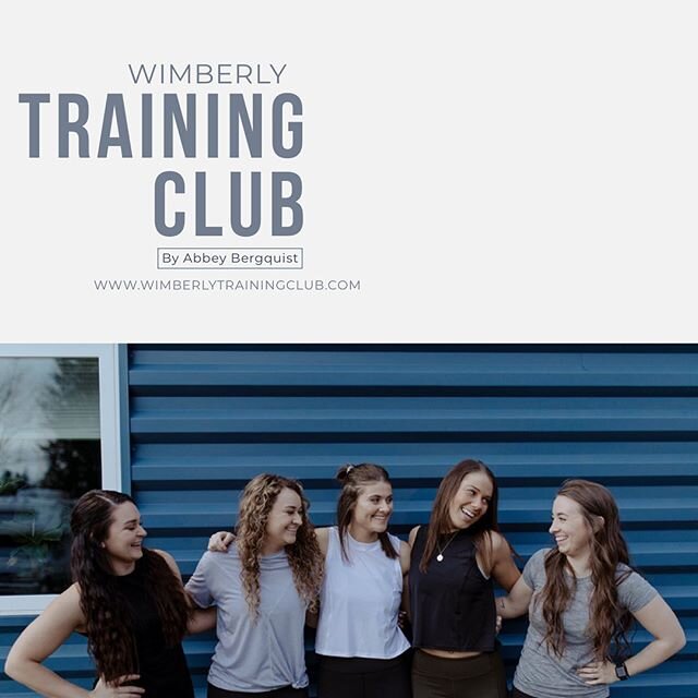 ⚠️IMPORTANT ANNOUNCEMENT⚠️
We are proud to announce the launch of our new online training community, The Wimberly Training Club. This platform provides online training options, nutritional coaching, video workout tutorials and fitness guides. This tr
