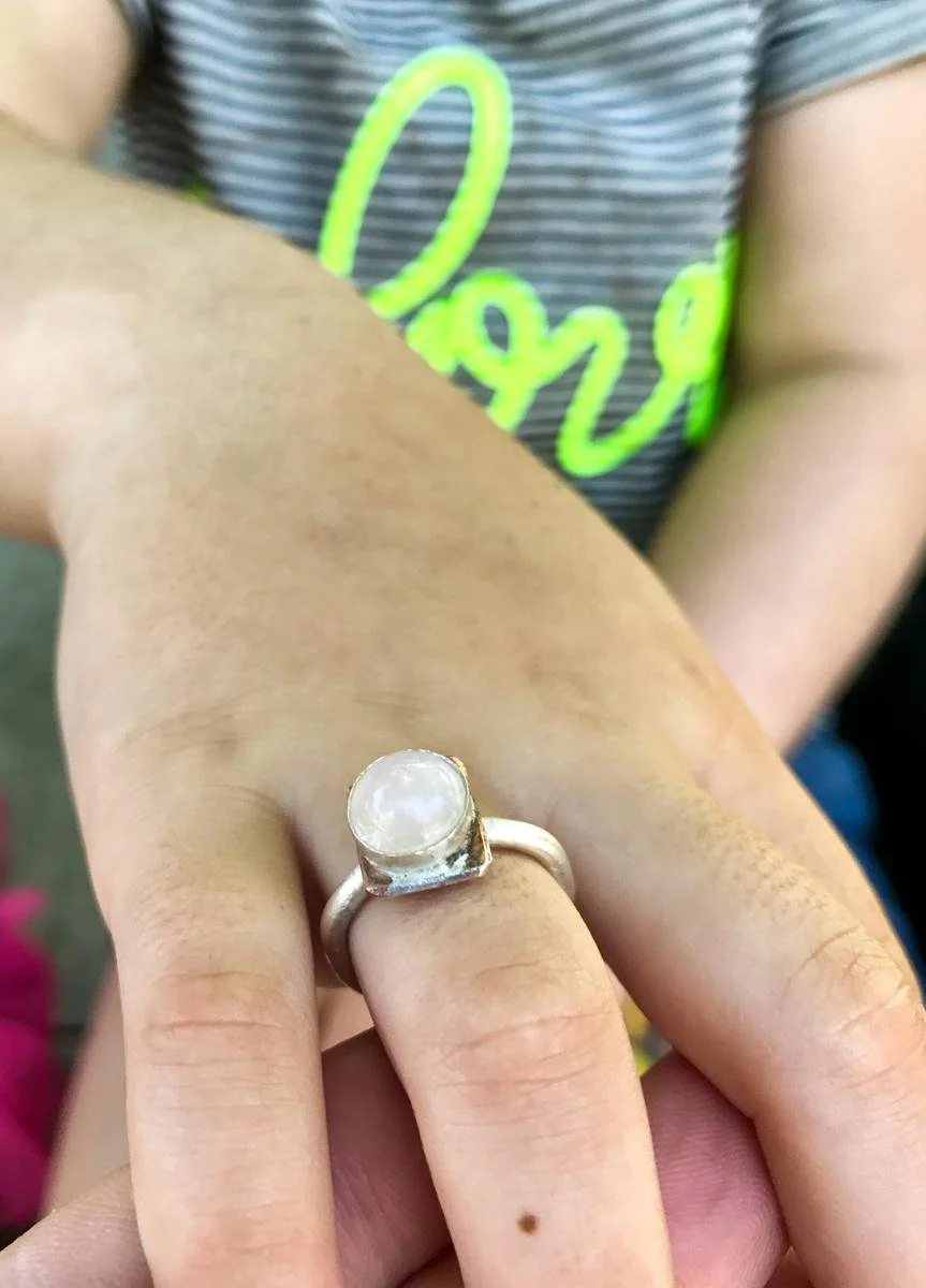Ring by junior camper Eden S.