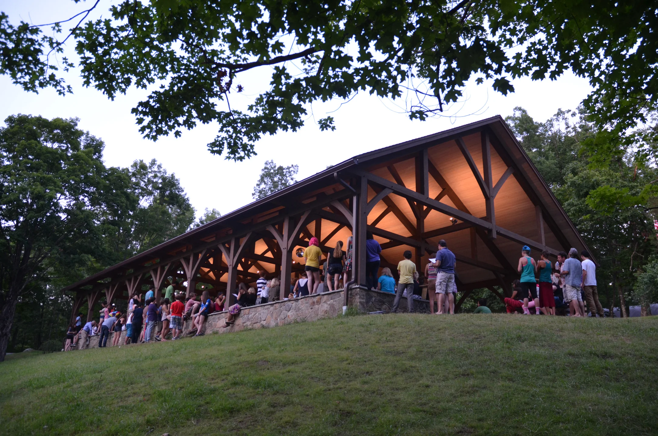 Another view of The Pavilion.