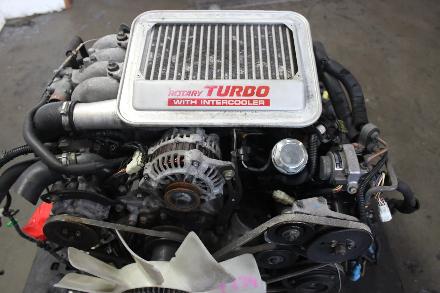 Mazda Rx7 Single Turbo Ii Fc3s 1 3l Rotary Engine At Trans 13b Re Jdm Engines Direct
