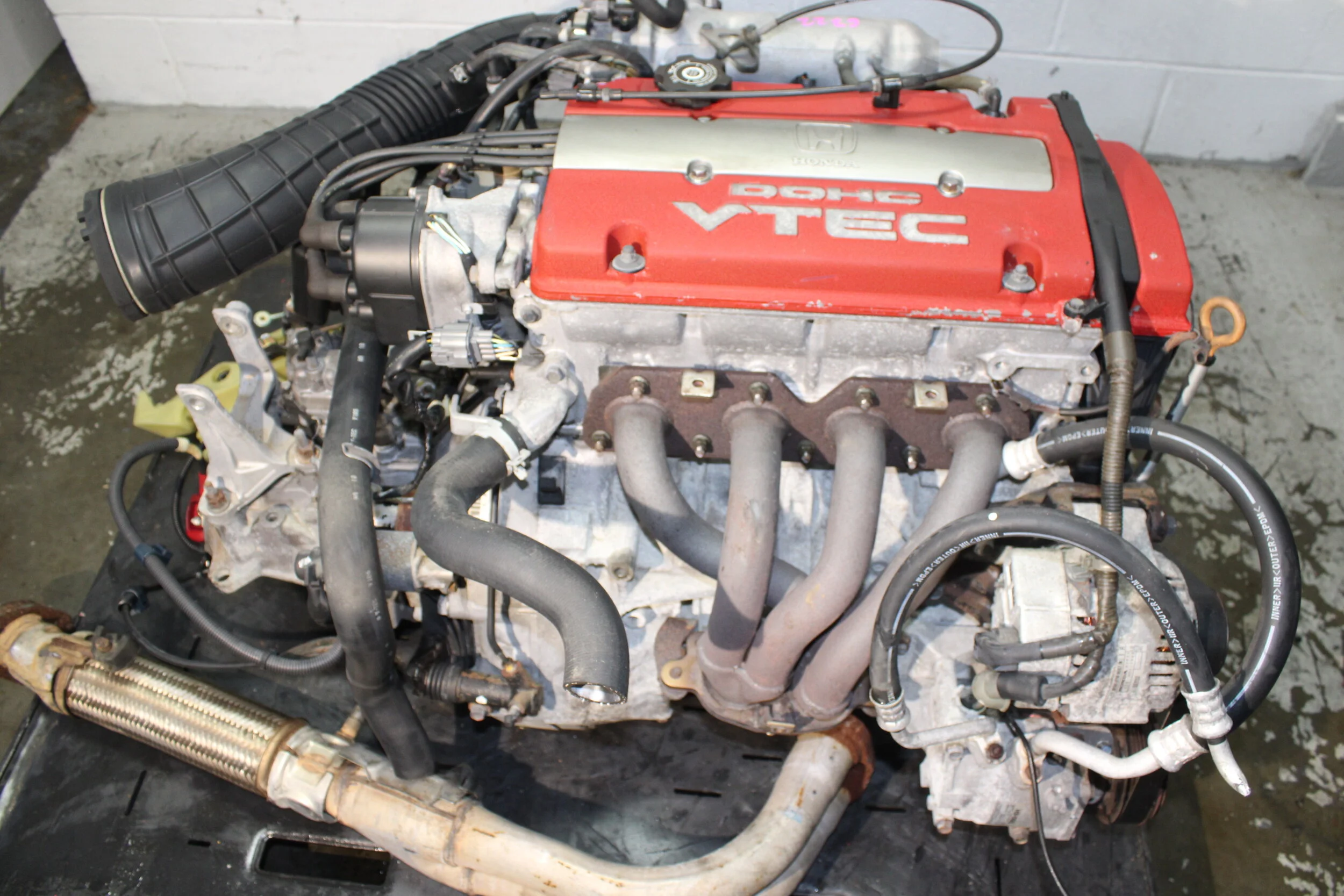 JDM 97 01 HONDA ACCORD EURO R CL1 H22A RED TOP WITH T2W4 LSD TRANS 