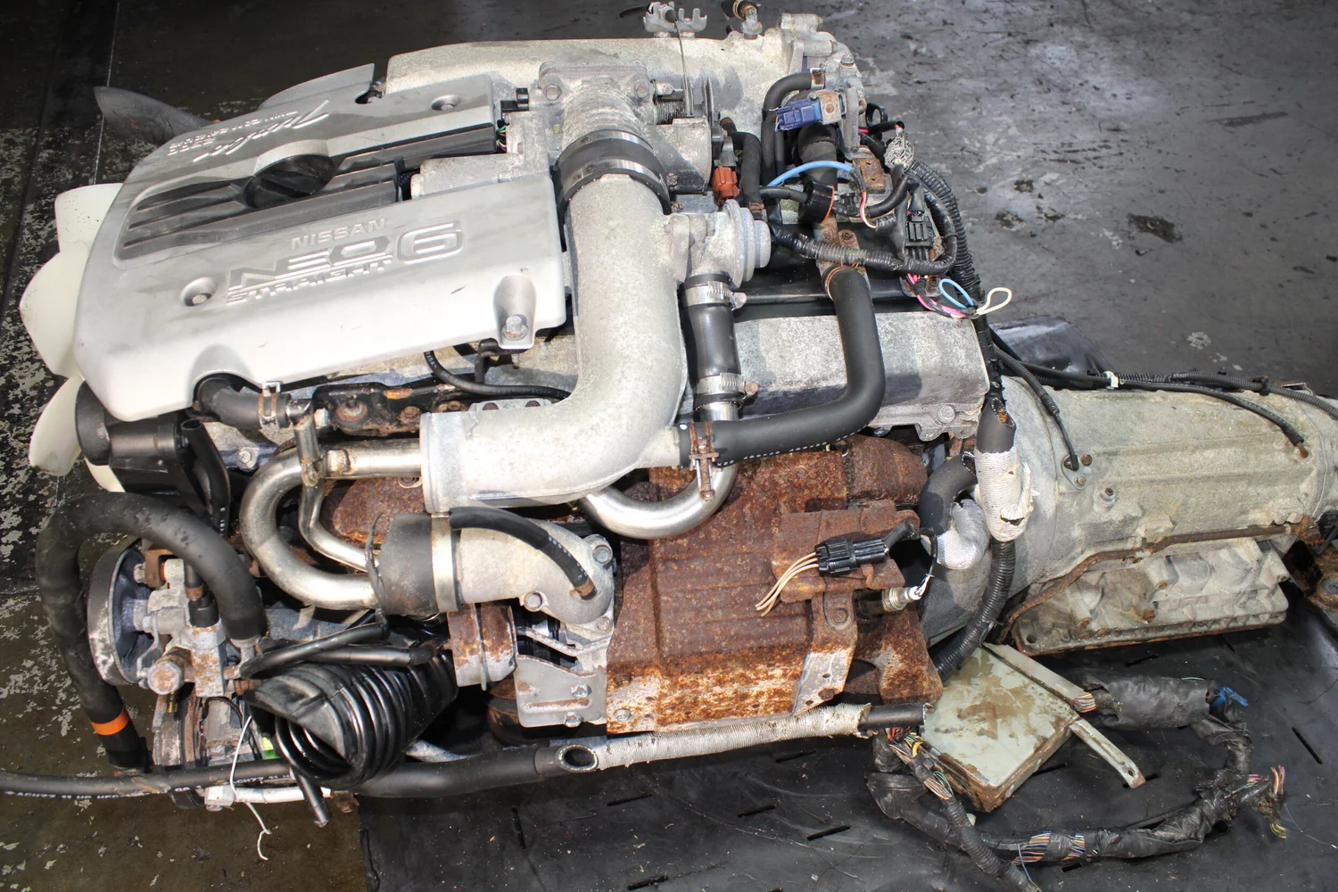 Jdm 98 02 Nissan Skyline R34 Gt T Neo Turbo Rwd Engine Only Jdm Engines Direct