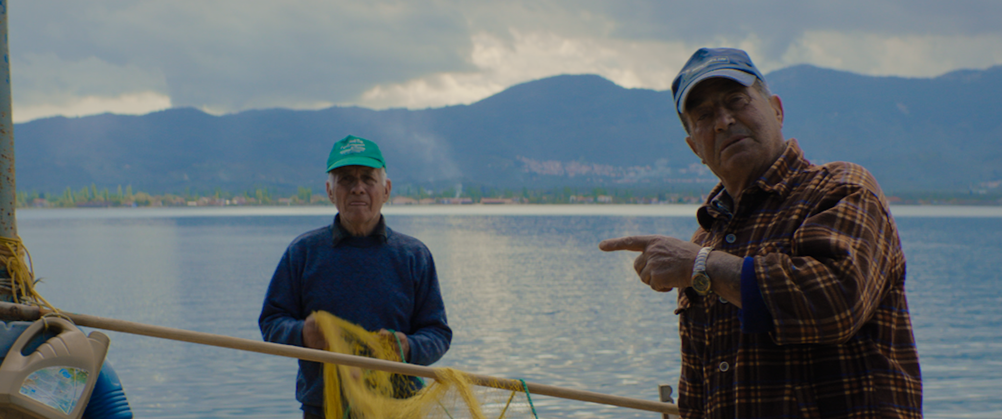 Local Fisherman on Lesvos Greece Working