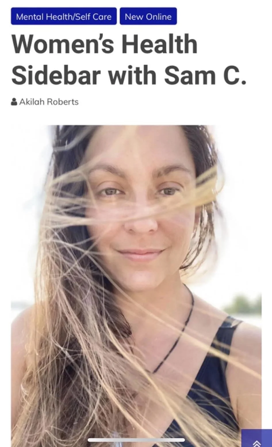 Menstrual Mental Health - Women's Health Interview