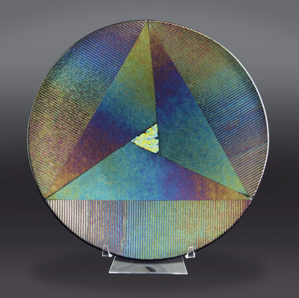 Radial Slant Bowl  •  9.875" x 1.25"