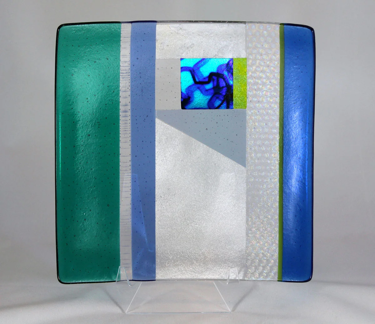 Square Guillotine Plate • 9.75" x 2.25"
