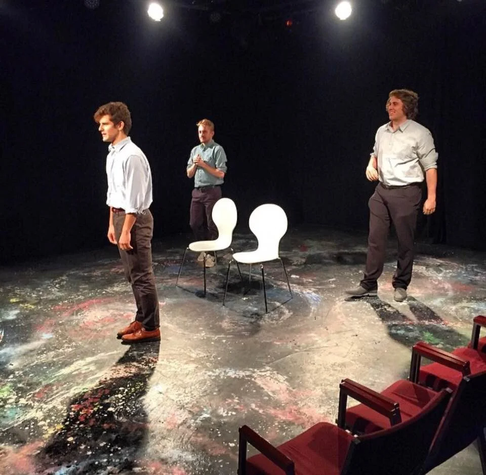 M&M&M's first show together at the Den Theater. October 2015. 