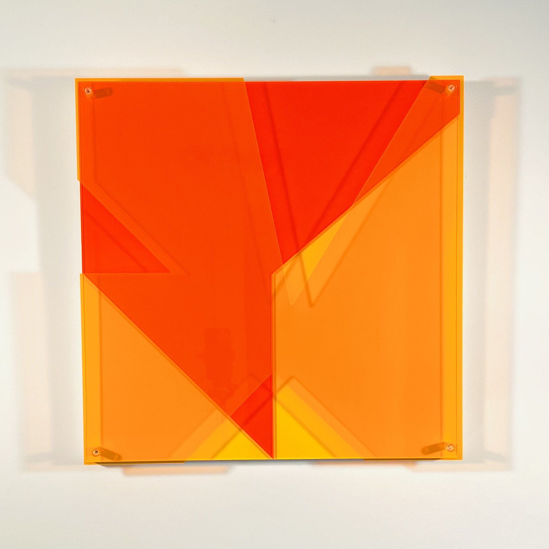 Chroma III 12" x 12" Multi/Layered Plexiglass 850. 