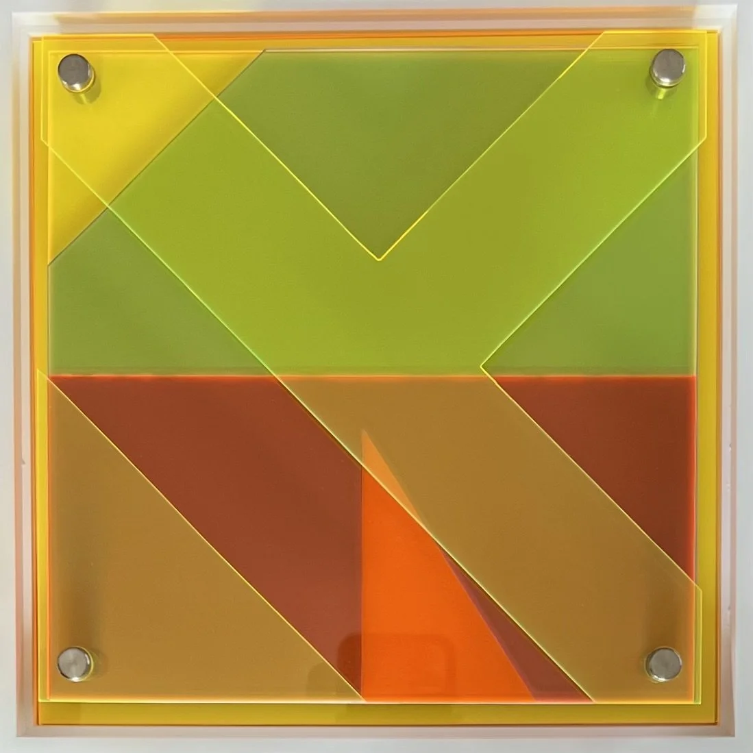 Chroma ll multi/layered Plexiglass with Standoffs 650.