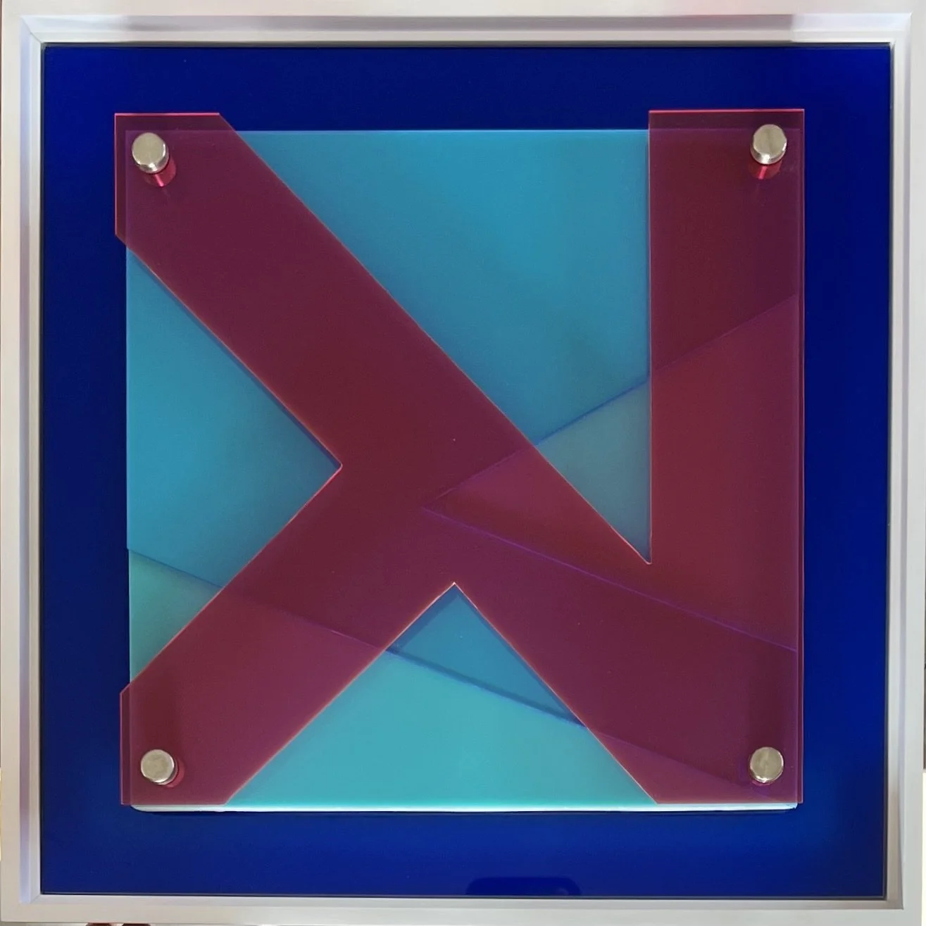 Chroma ll 12" x 12" Multi/Layered Plexiglass 650.