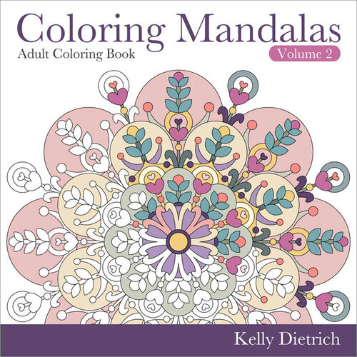 coloring for adults — Kelly Dietrich Mandala Art Blog — Kelly