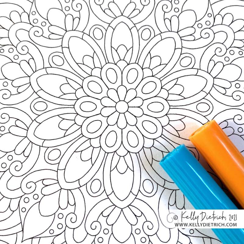 Mandala Coloring Pages - Free & Printable Designs for Relaxation