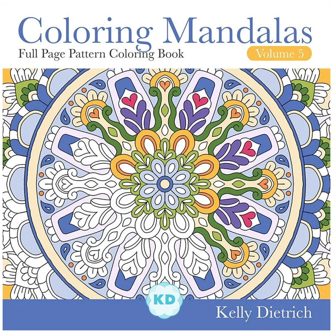 Full Page Mandala Designs Coloring Book