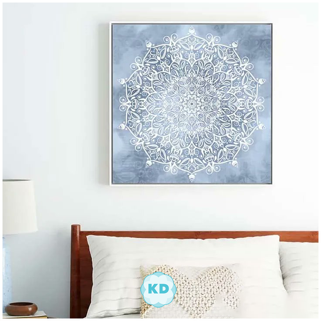 Blossoming Mandala Art Print