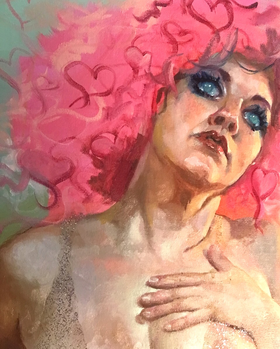 detail from The Romantics, 2018