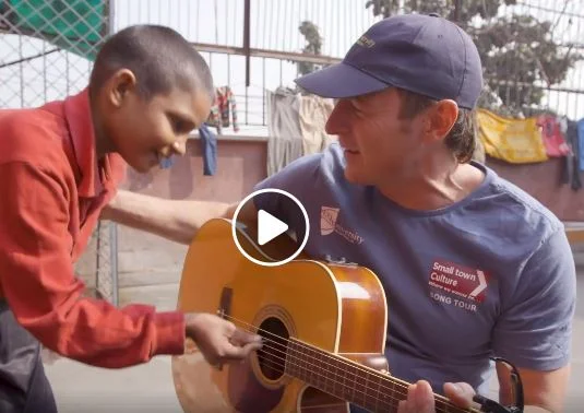 Small Town in a wide world: regional Qld songwriter heads to India