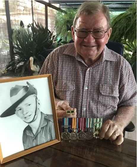 Remembering Vietnam: Thangool National Serviceman awarded Unit Citation Gallantry Badge