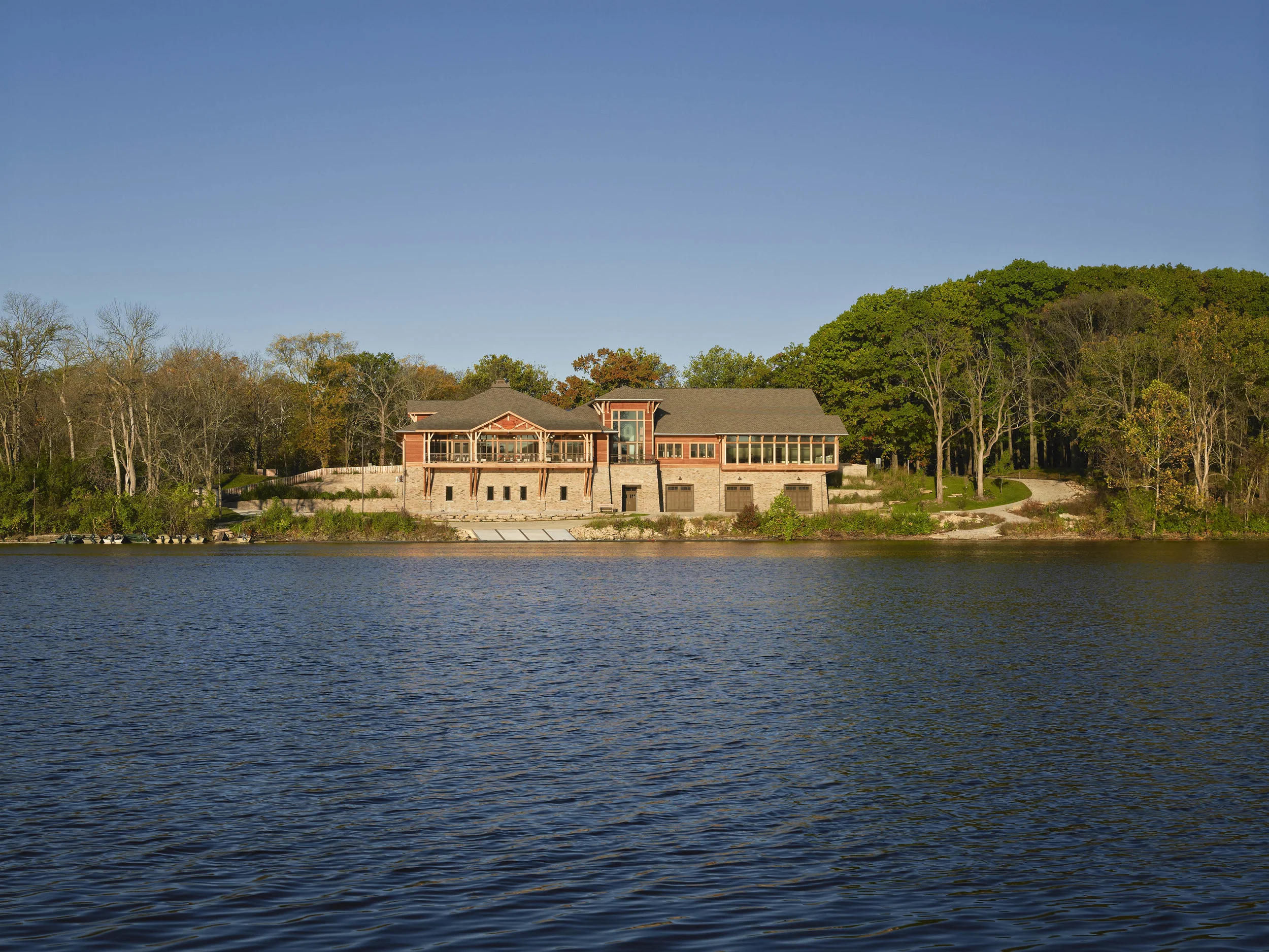 Griggs Reservoir Boathouse — Schooley Caldwell