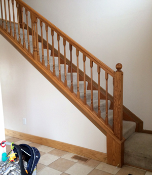 Diy Stair Makeover Carpet To Hardwood Schooley Caldwell