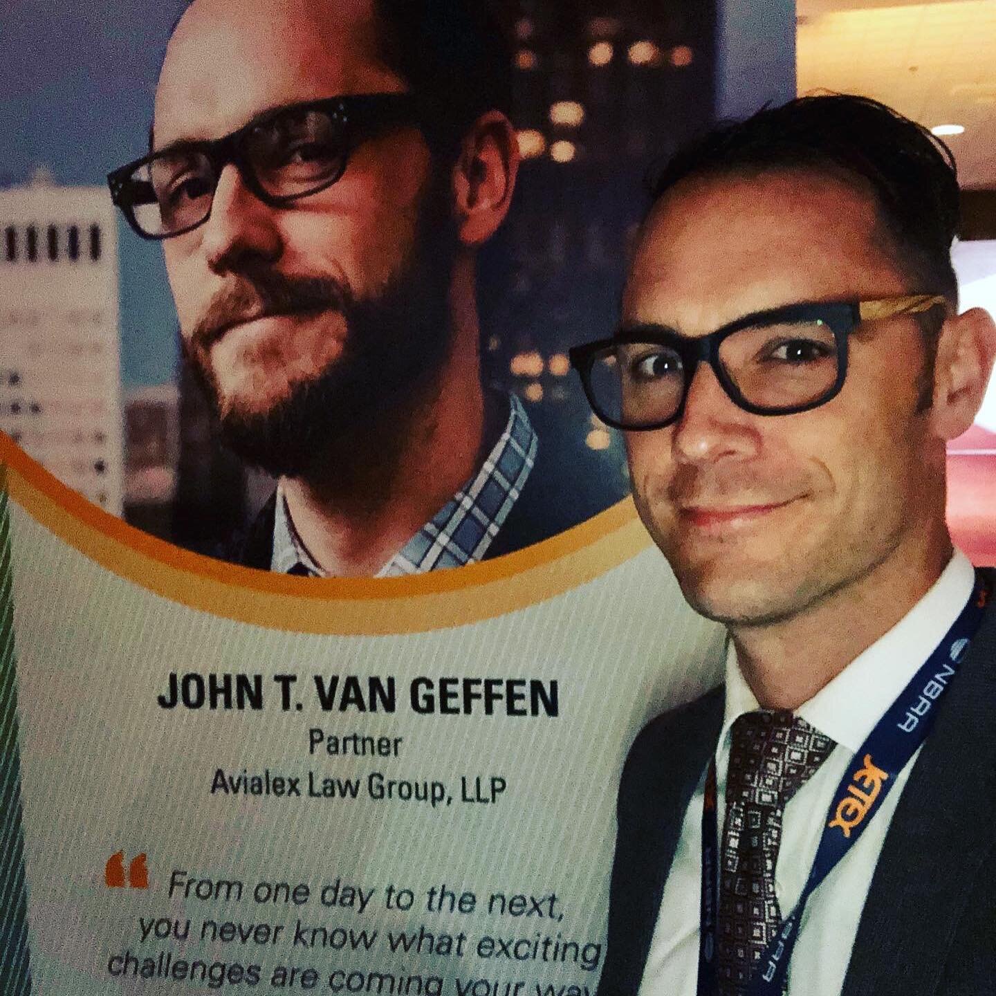 Congratulations again to our partner John T. Van Geffen for his Top 40 Under 40 award and thank you to the YoPro Counsel for the recognition #nbaa #businessaviation #aviation #aviationlaw #nbaa19