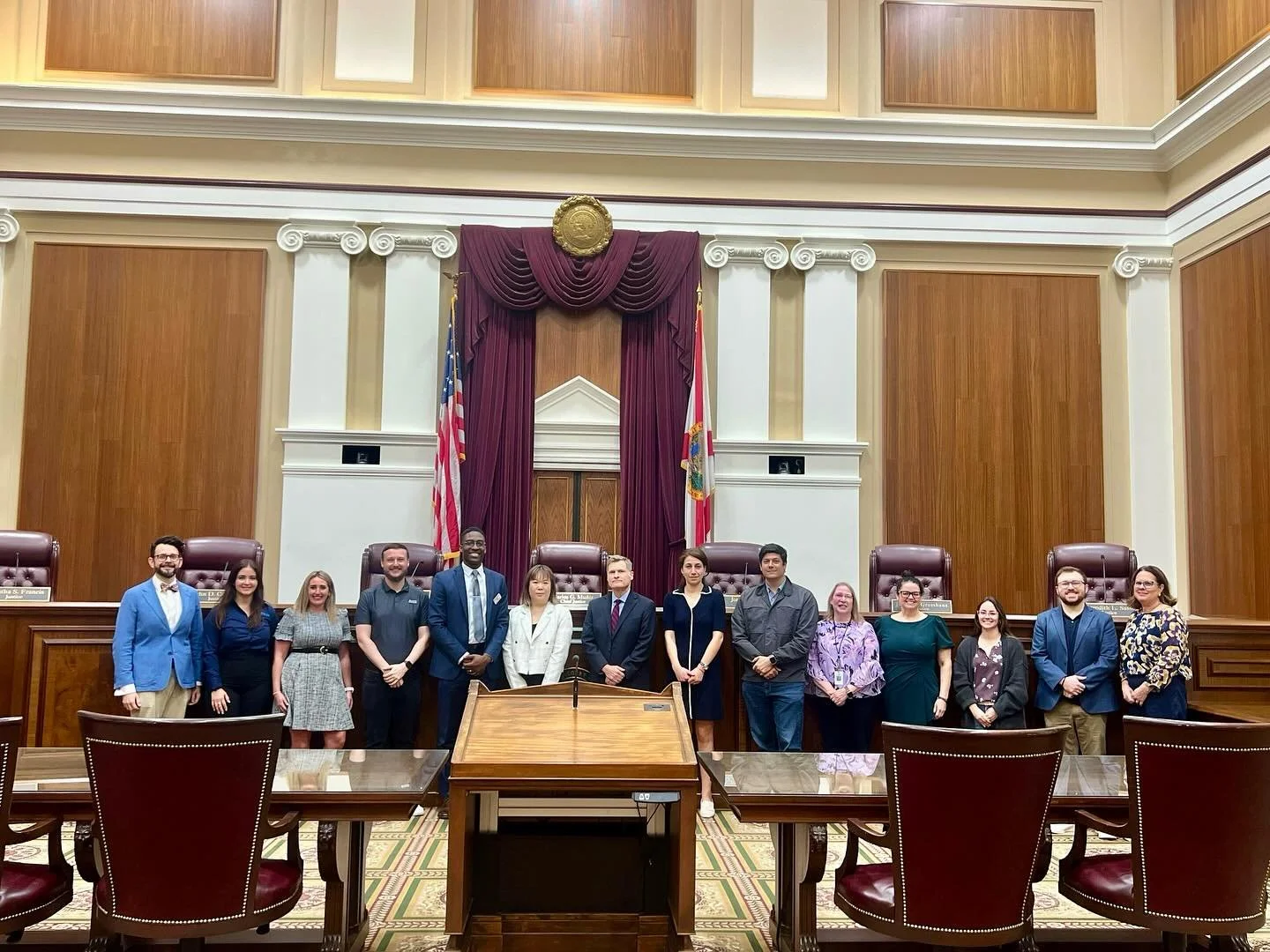 The FGBA had a great time touring the Florida Supreme Court and listening to Chief Justice Muniz speak.