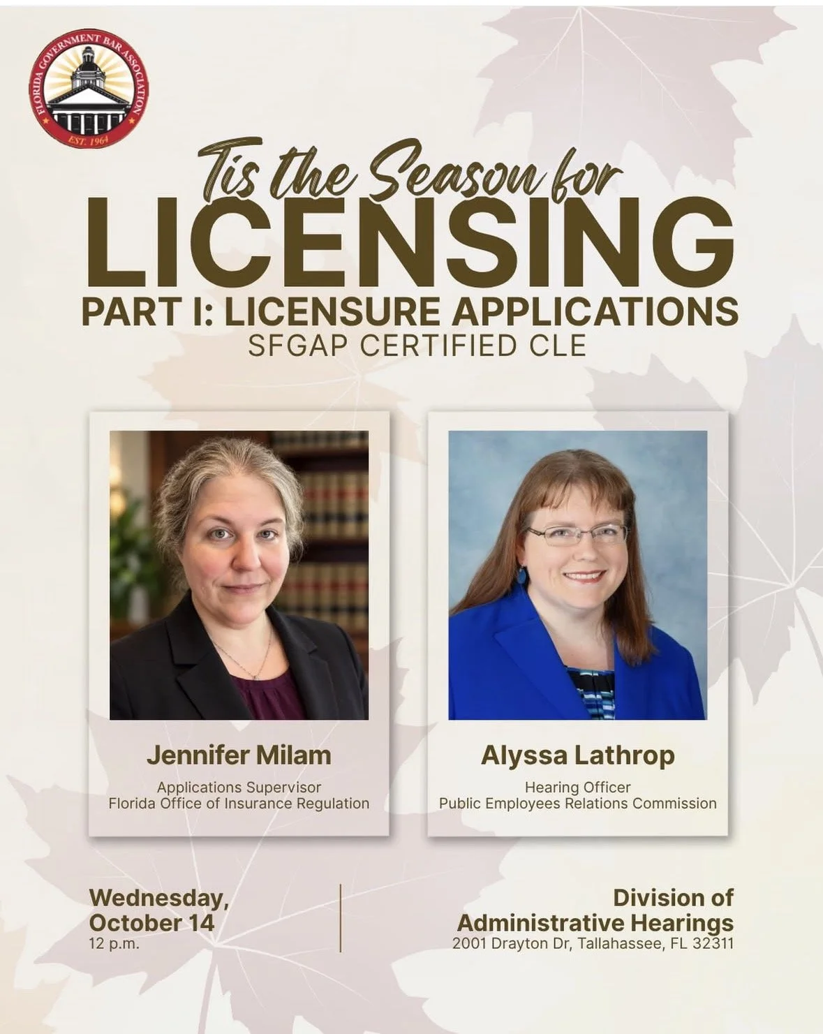 ‘Tis the Season for Licensing - Part 1: Licensure Applications