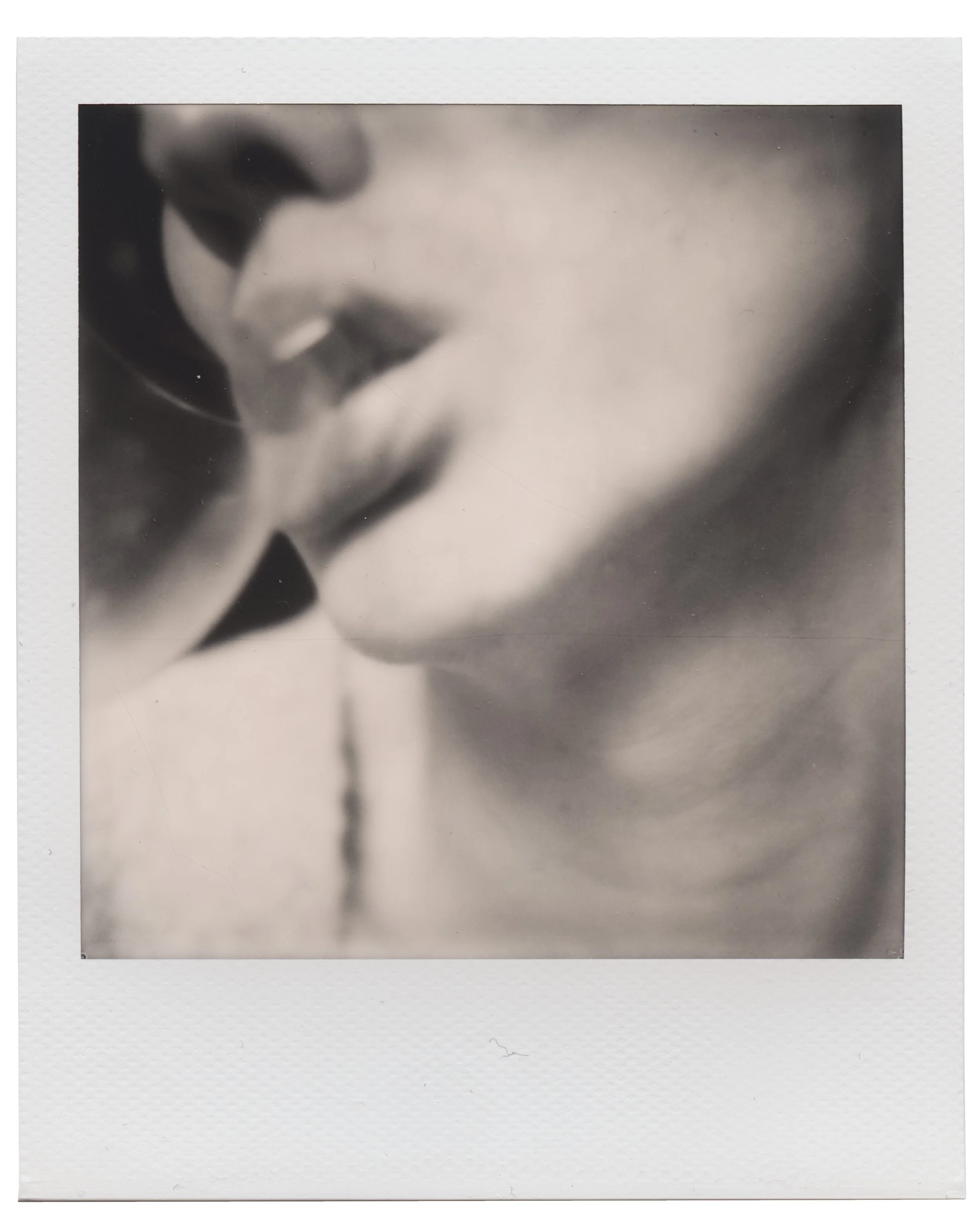 Self-portrait, September 18 2018 (Polaroid SX-70, Polaroid Originals)