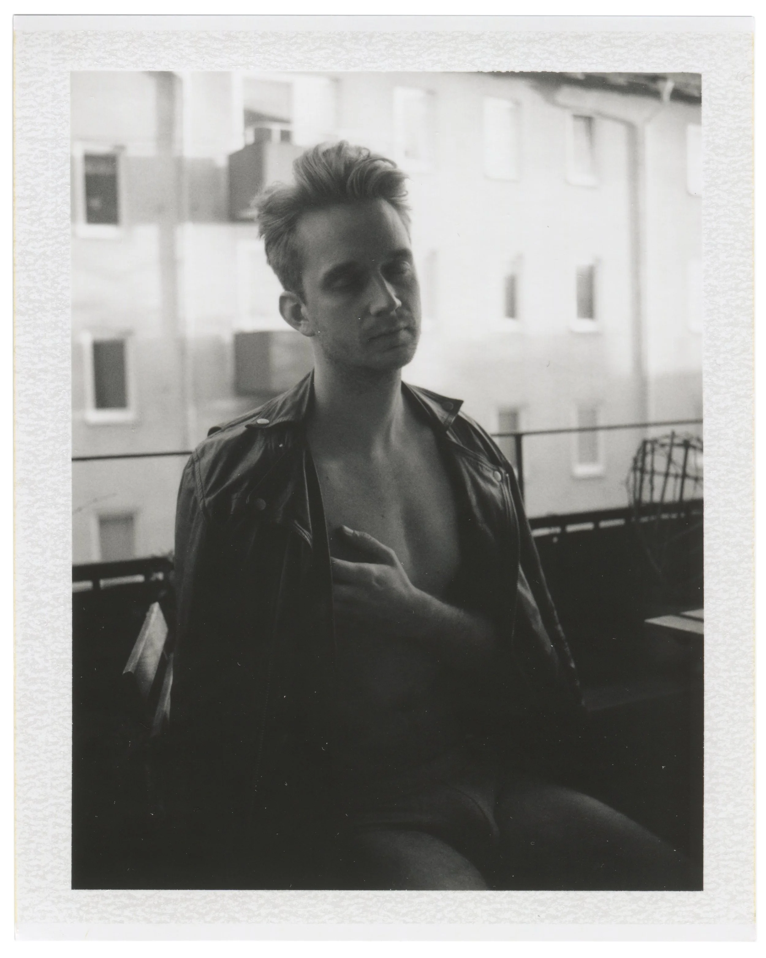 Erik, November 11 2015 (Polaroid 360 Land, FP-3000B)