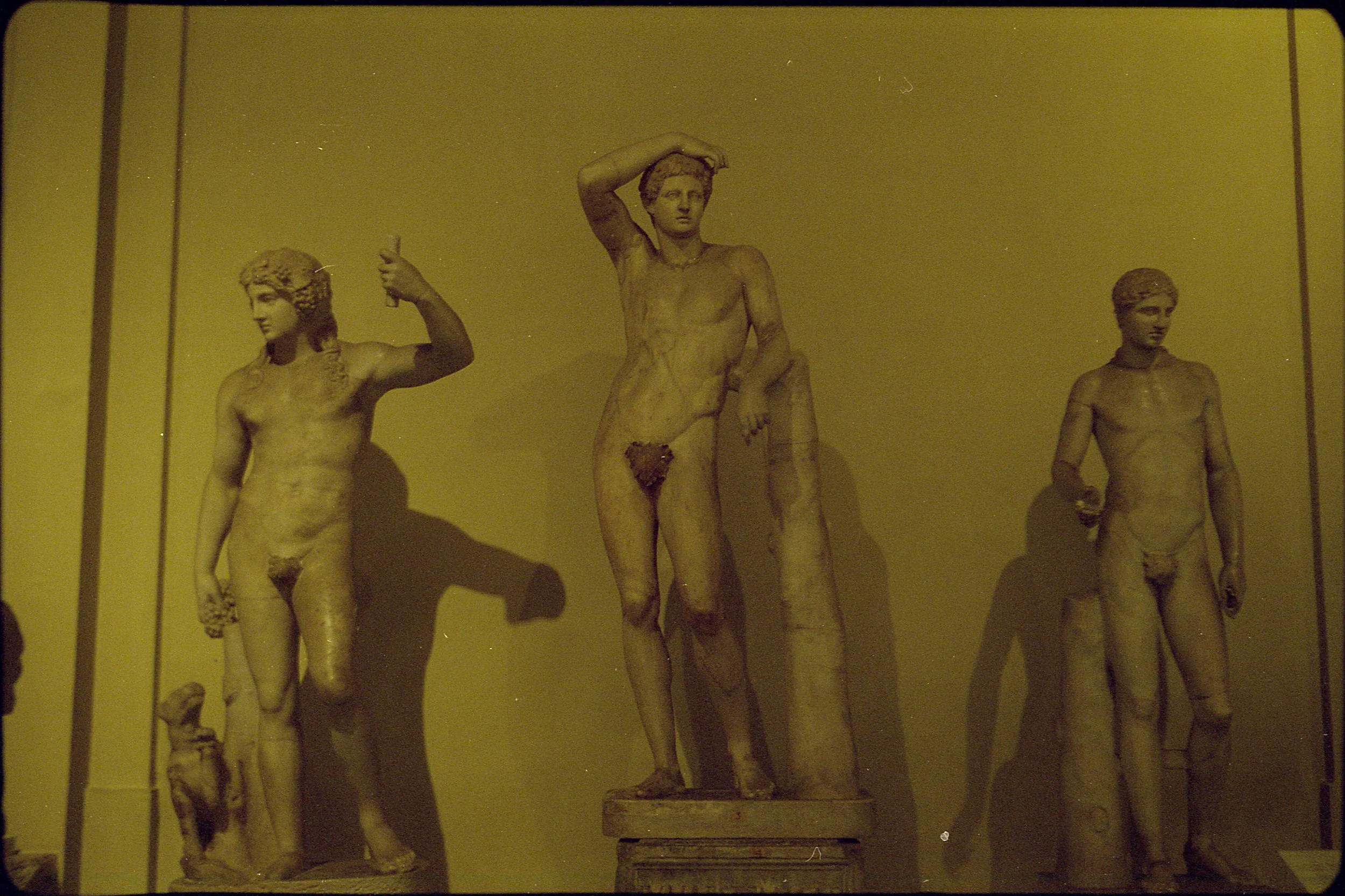 Statues in the Vatican, February 1 2019 (Agfa Apotar, 35mm Kodak Portra 800)