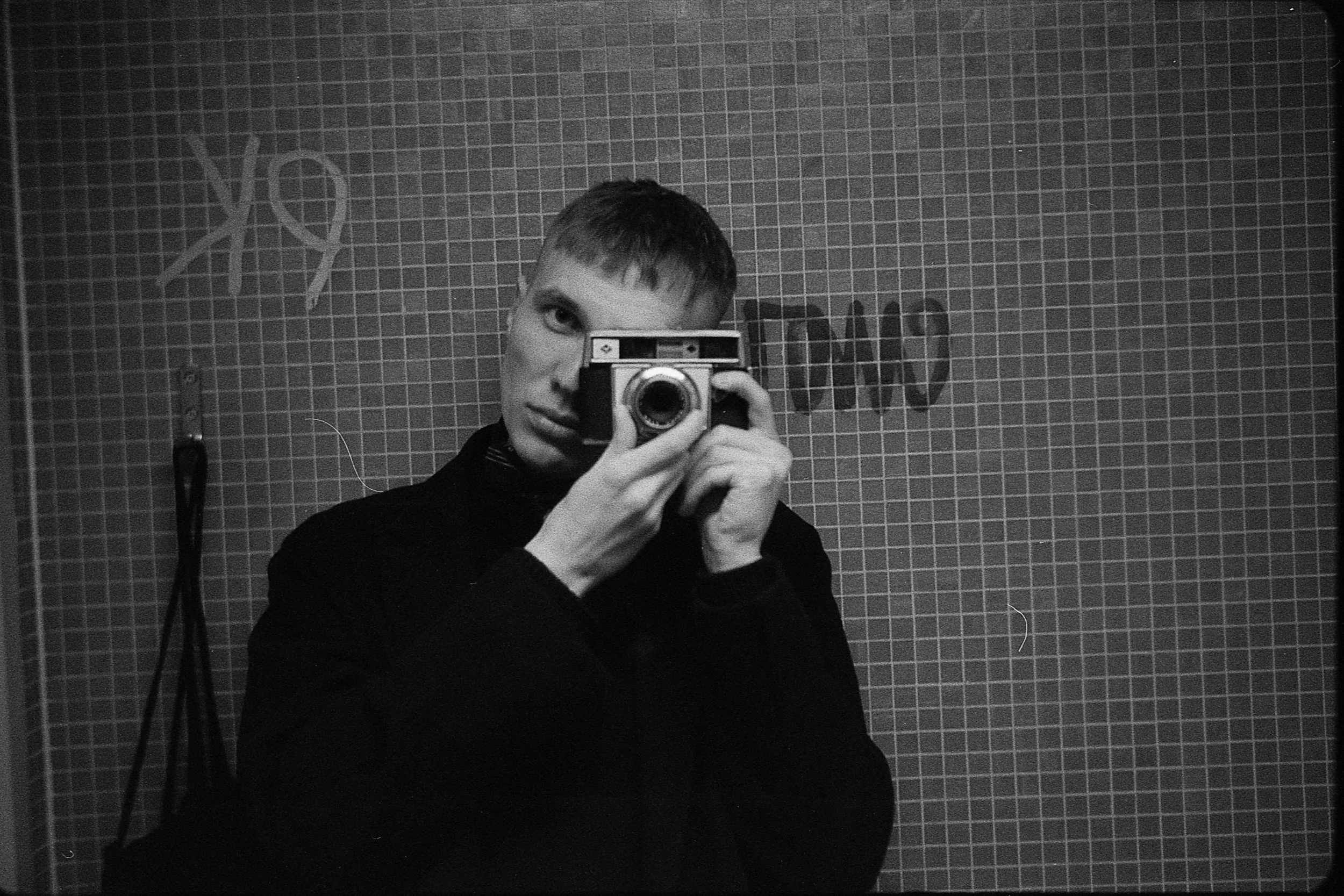 Stockholm Romanticism (Self-portait), April 13 2019 (Agfa Apotar, Ilford Hp5 400)