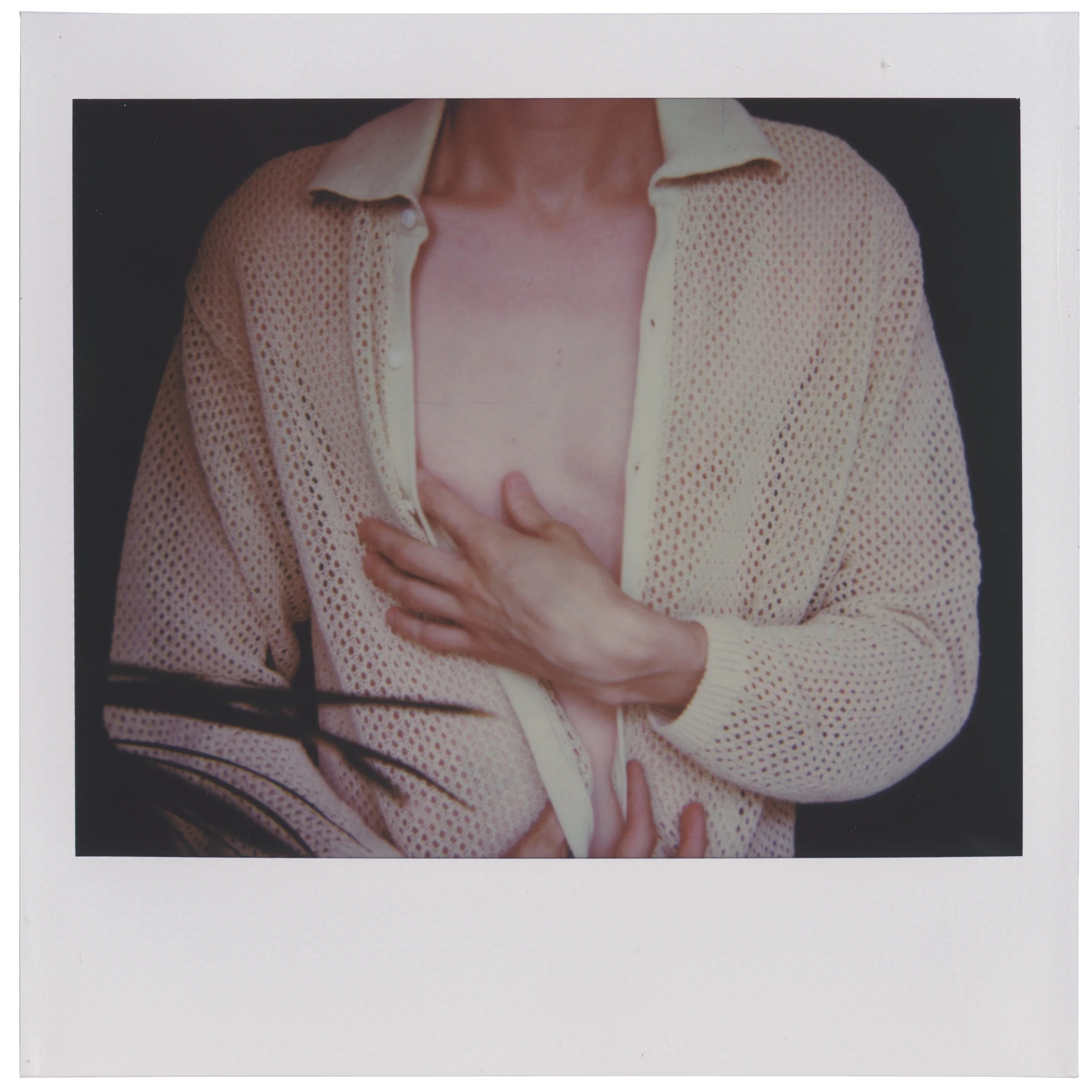 Self-portrait, August 14 2019 (Polaroid Spectra, Polaroid Originals)