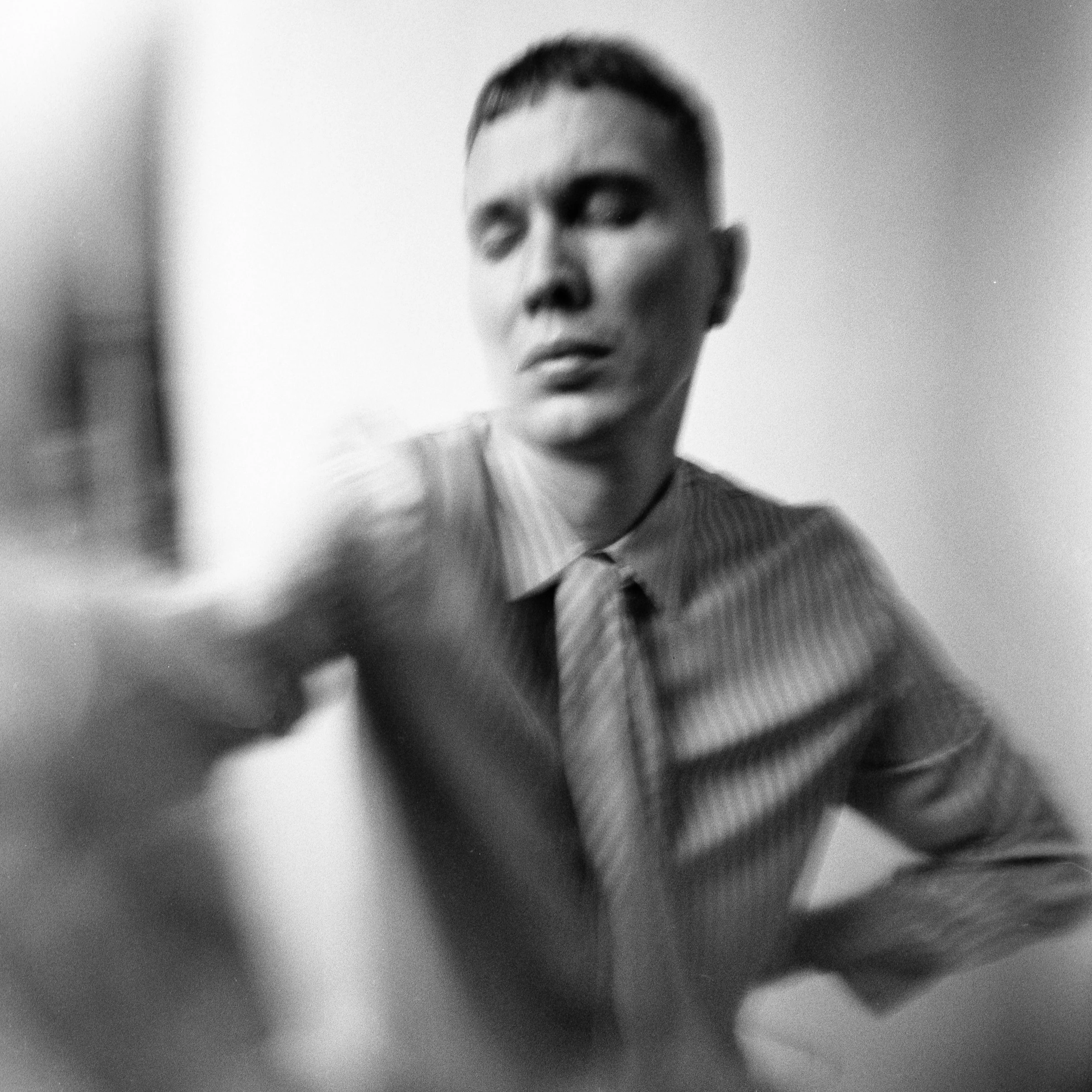 Self-portrait, November 19 2025 (Hasselblad 500C/M, Kentmere 400)