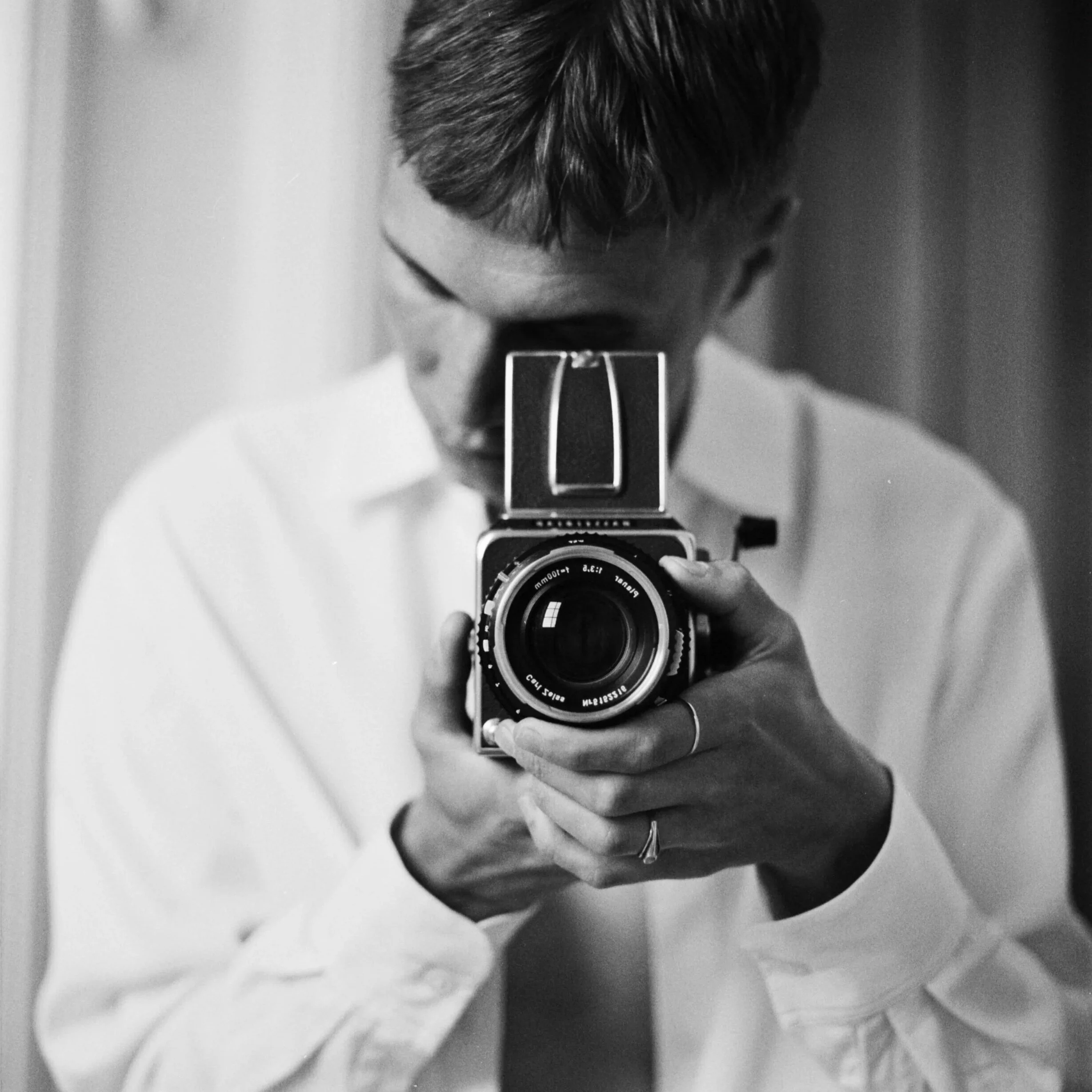 Self-portrait, August 2020 (Hasselblad 500 C/M, Ilford Hp5) (Copy) (Copy)
