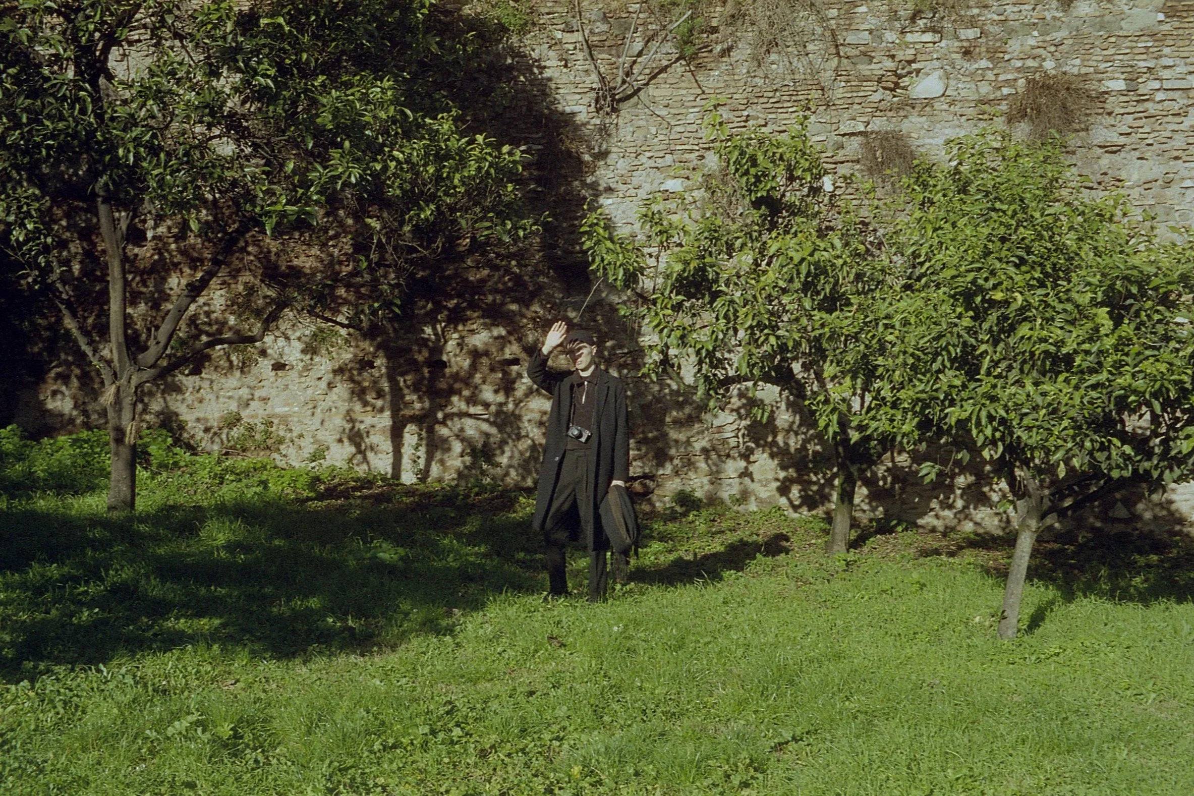 Self-portrait on Palantine Hill, February 3 2019 (Agfa Apotar,  35mm Kodak Portra 800) (Copy)