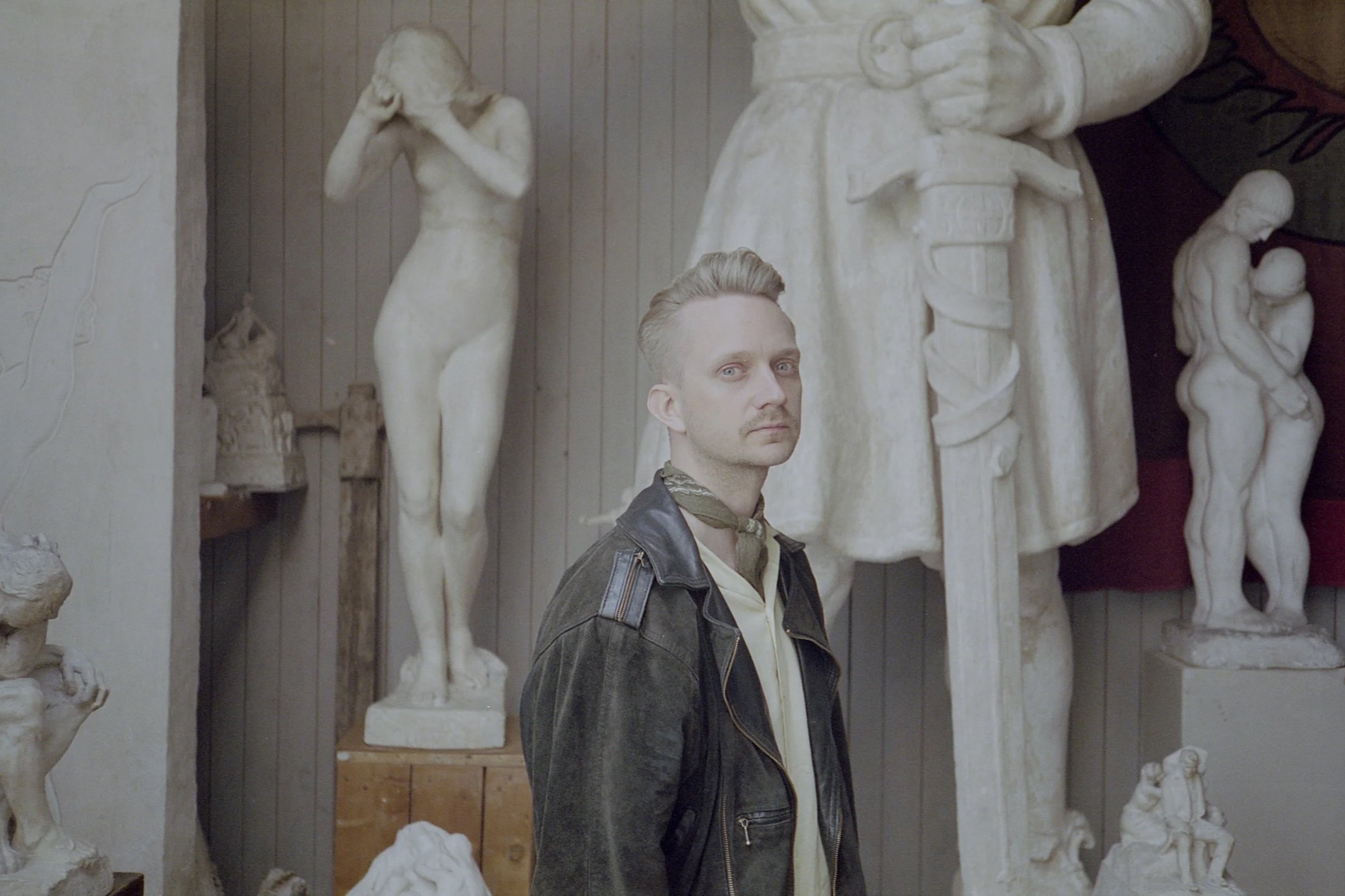 Carl Eldh's Studio (Erik), May 30 2019 (Canon A35F, Kodak Portra 400) 35mm (Copy)