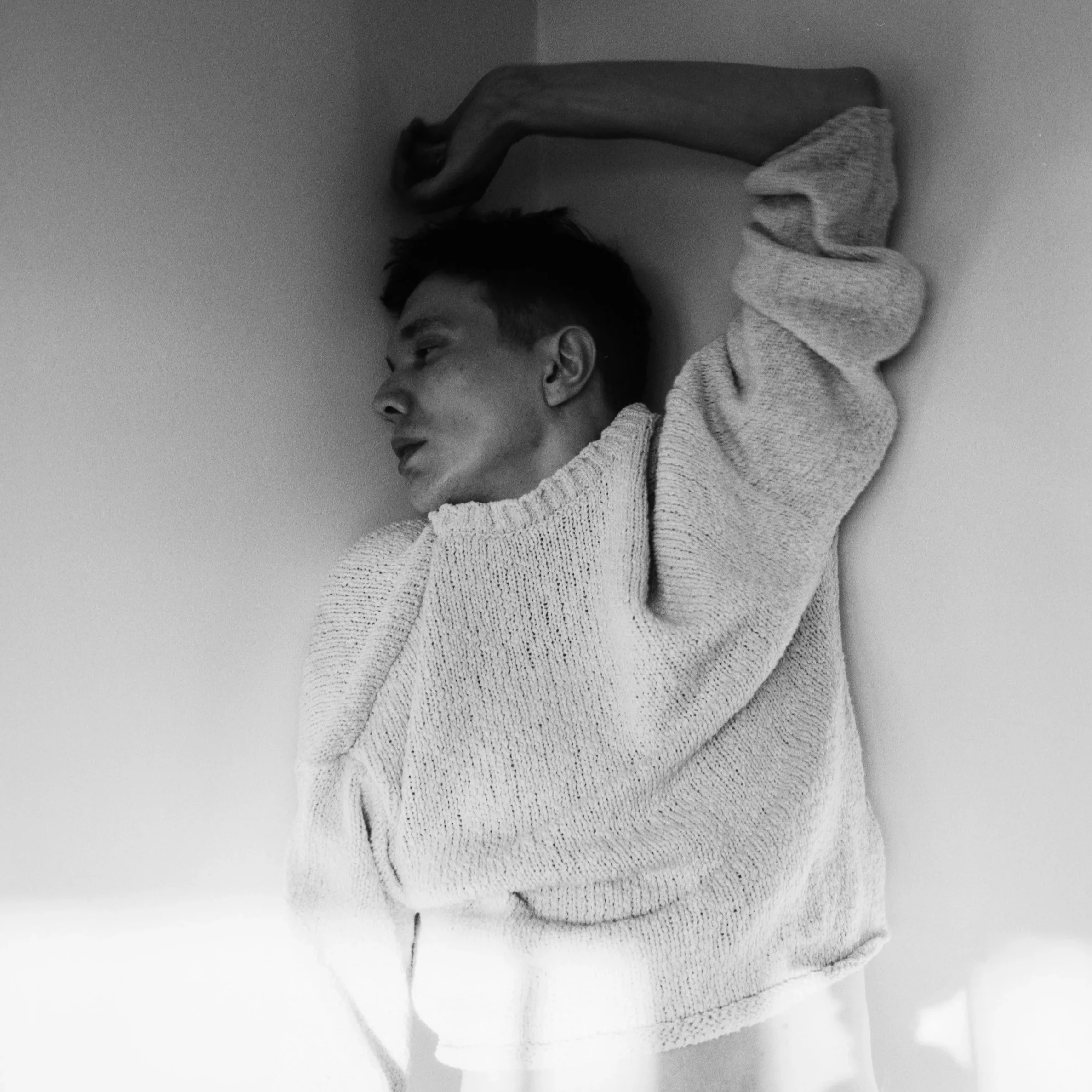 Self-portrait, December 30 2025 (Hasselblad 500C/M, Kentmere 400)