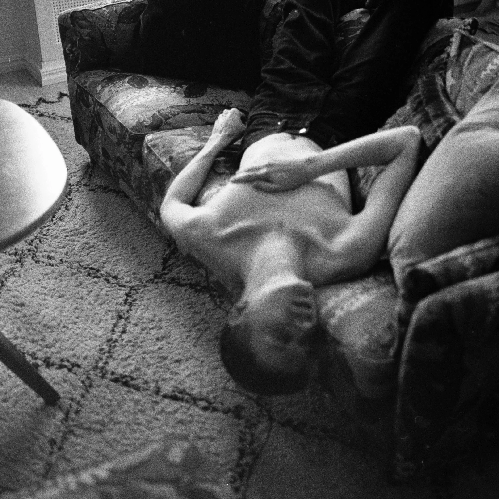 Self-portrait, February 23 2026 (Hasselblad 500C/M, Kentmere 400)