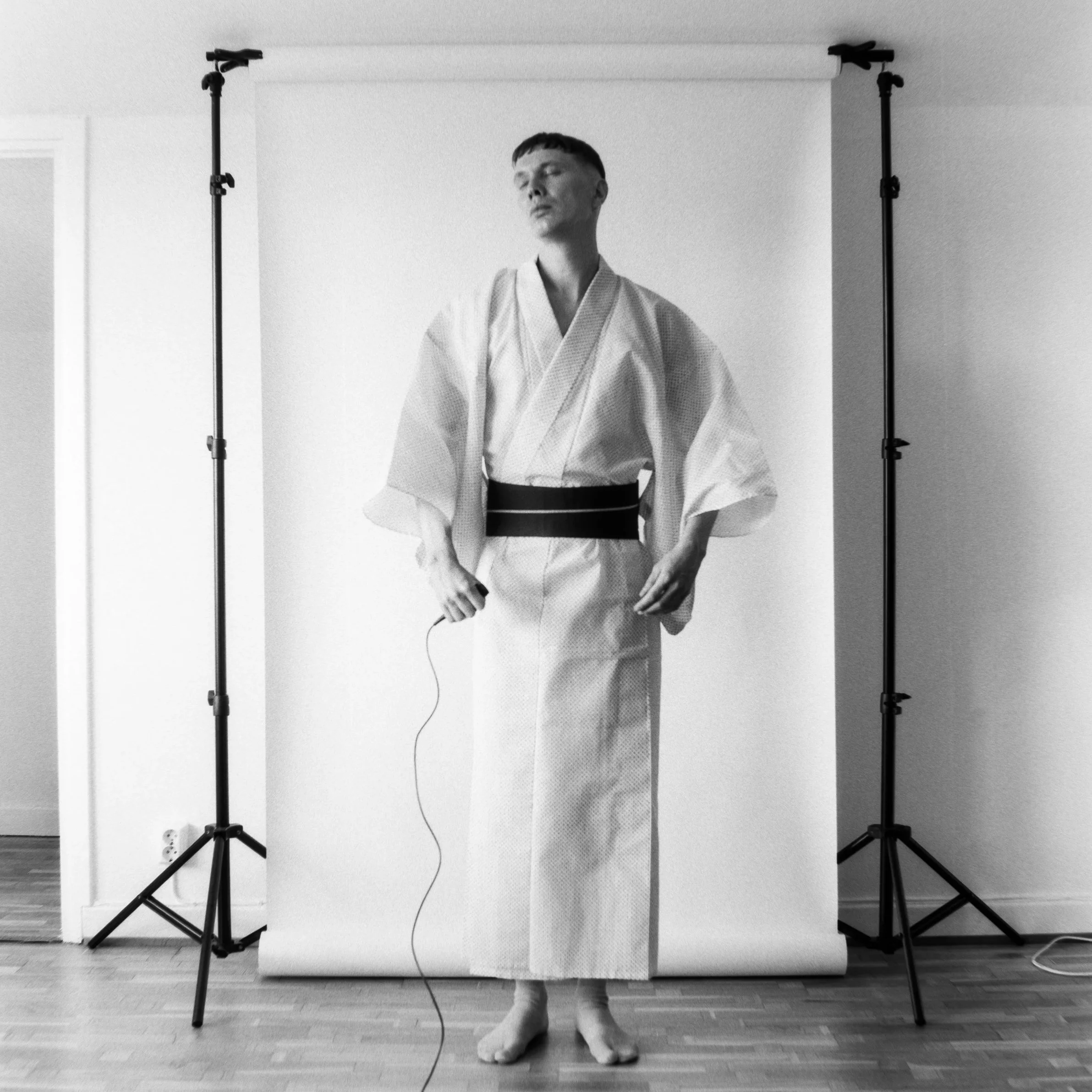 Self-portrait, April 8 2026 (Hasselblad 500C/M, Kentmere 200)