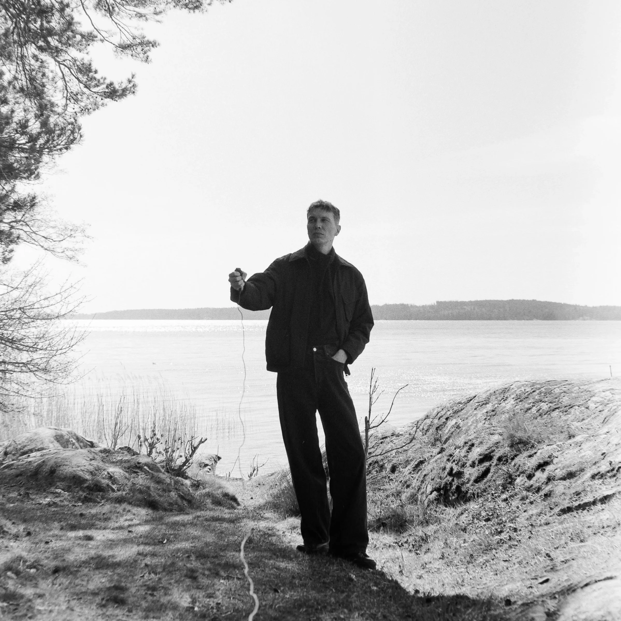 Self-portrait, April 20 2026 (Hasselblad 500C/M, Kentmere 400)