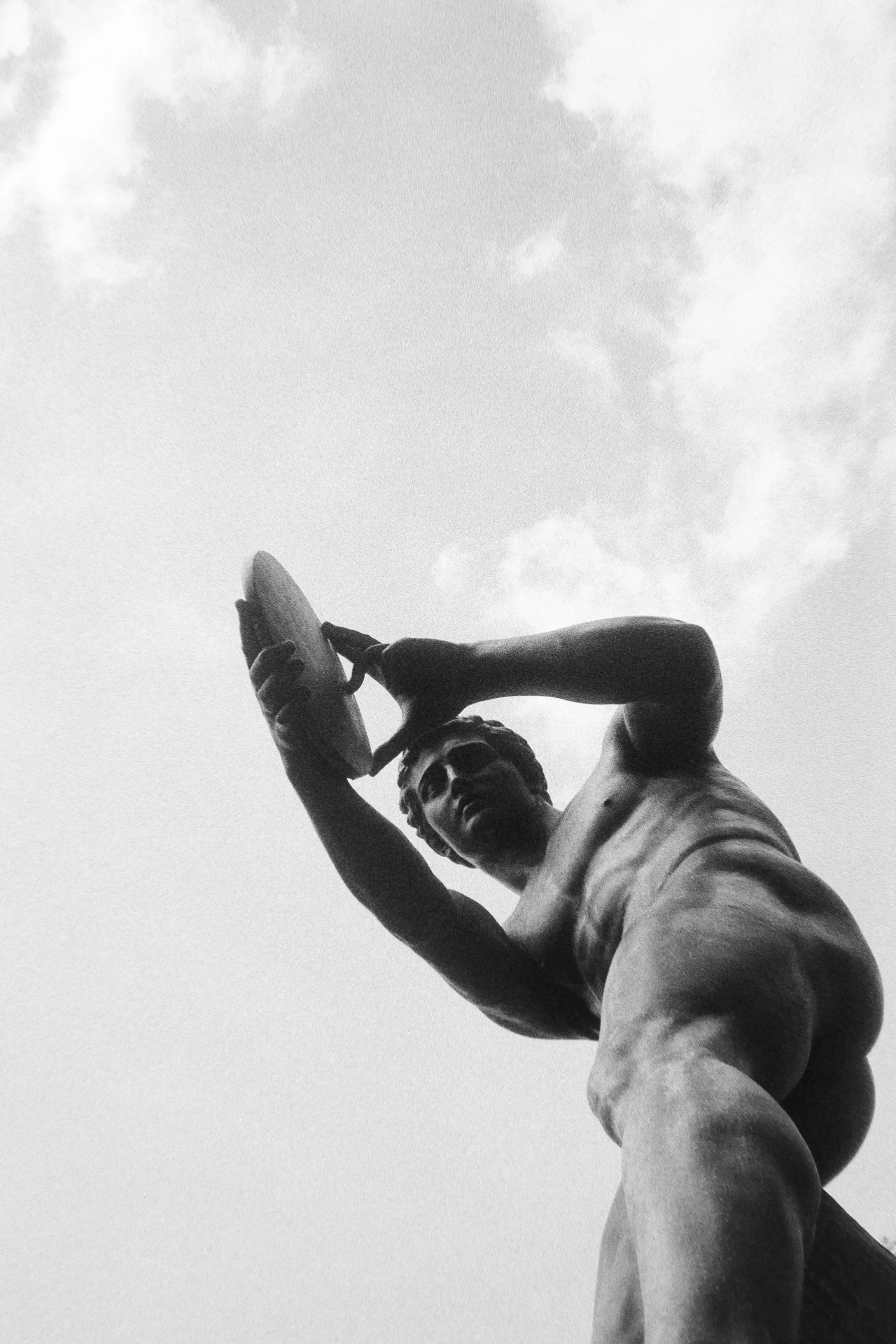 Statue, May 30 2026 (Canon A35F, Kentmere 200)