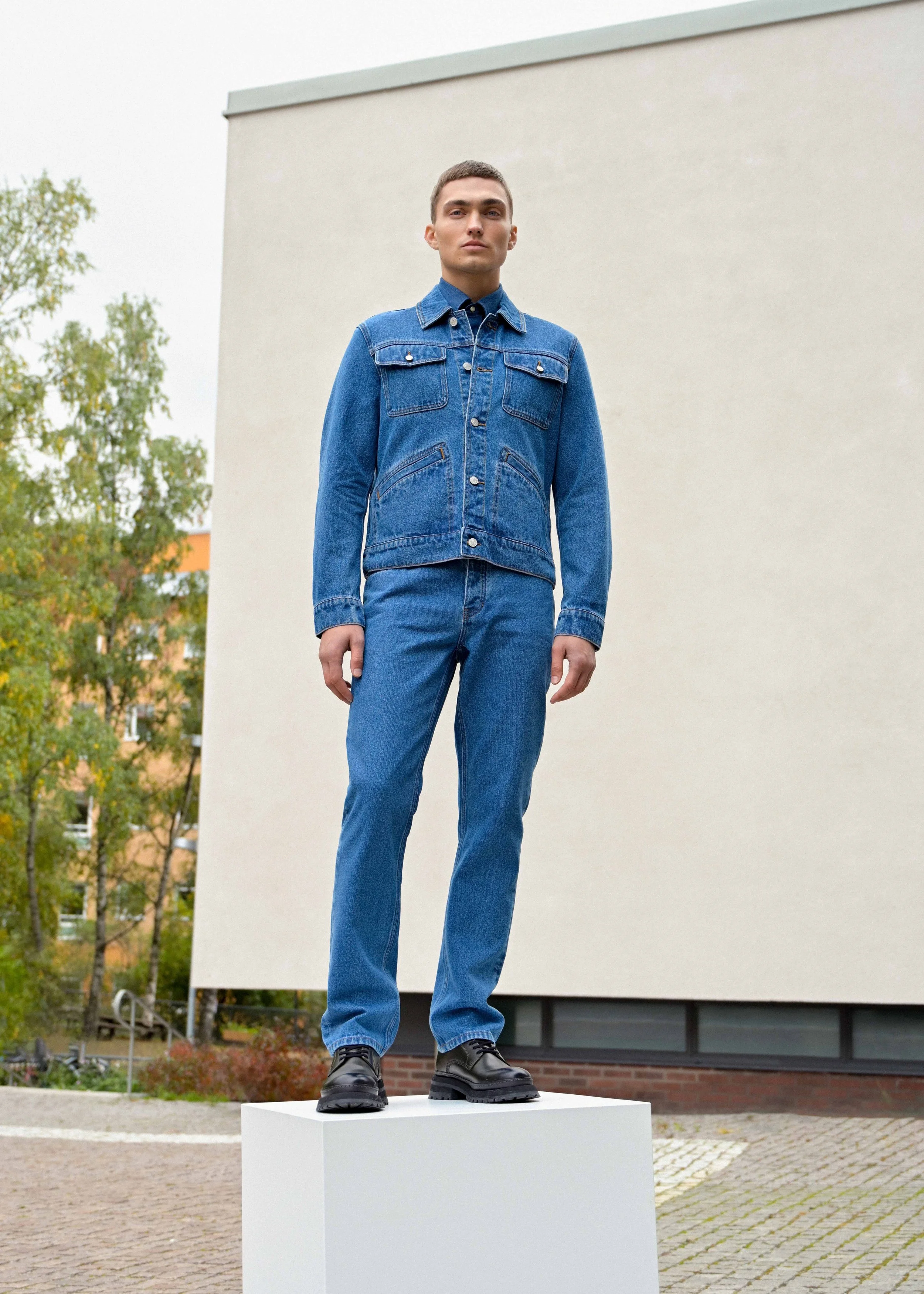 WHYRED AW22 
Stylist: Gorjan Lauseger  
Stylist ass: Majken Hansen  
MUAH: Helene Borg  
Model: Ostap Chumichev (LeManagement) 