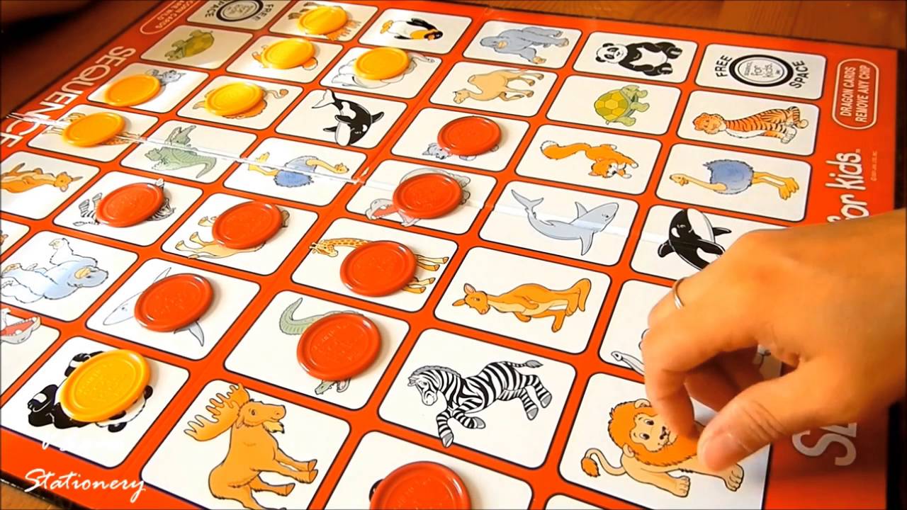 Sequence for Kids - An Excellent Introduction to Board Games