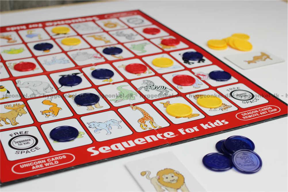 8001 for sale online Jax Sequence for Kids Board Game 