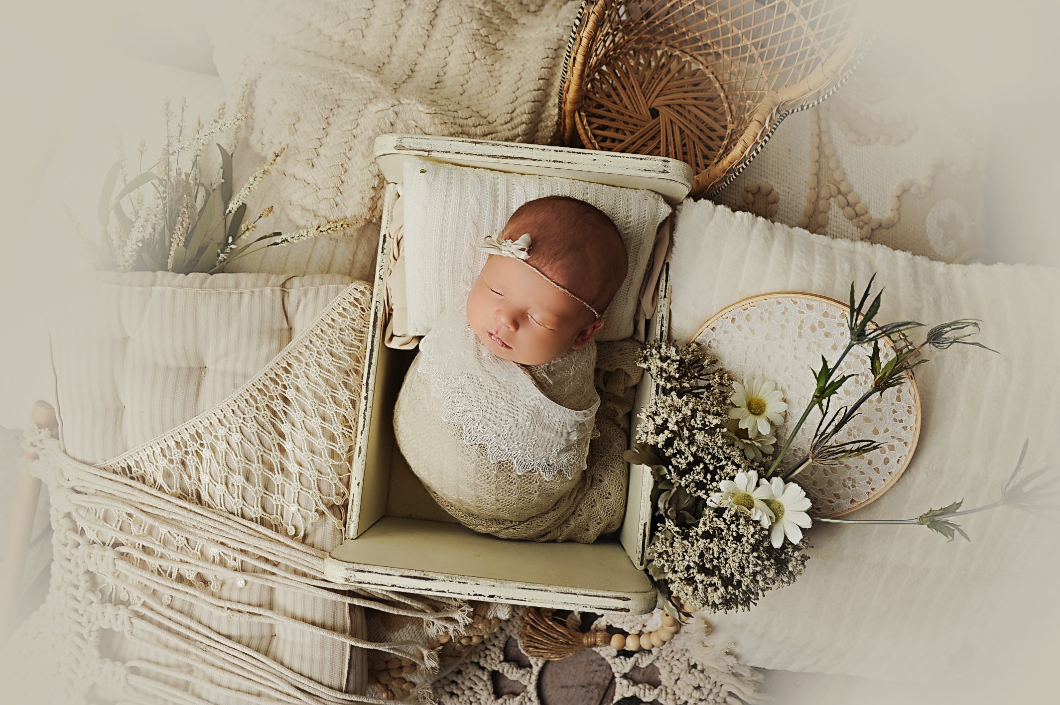 Boho Newborn Photographer