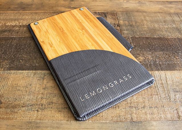This nifty little check presenter has style and class all the way! If you have those nasty vinyl check presenters, please let them go and give us a call for a quote on some hot new ideas!
#hospitality #hot #checkpresenters #creditcardholders #brandi