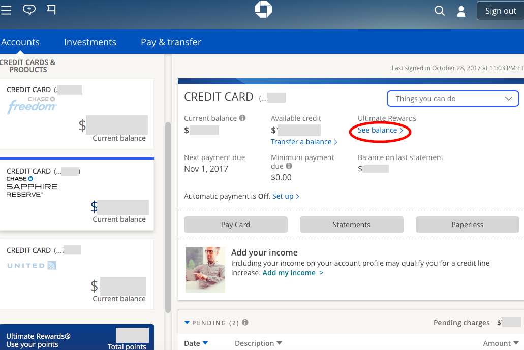 How to combine Chase Ultimate Rewards Points (Freedom Cards to Ultimate  Rewards Cards)