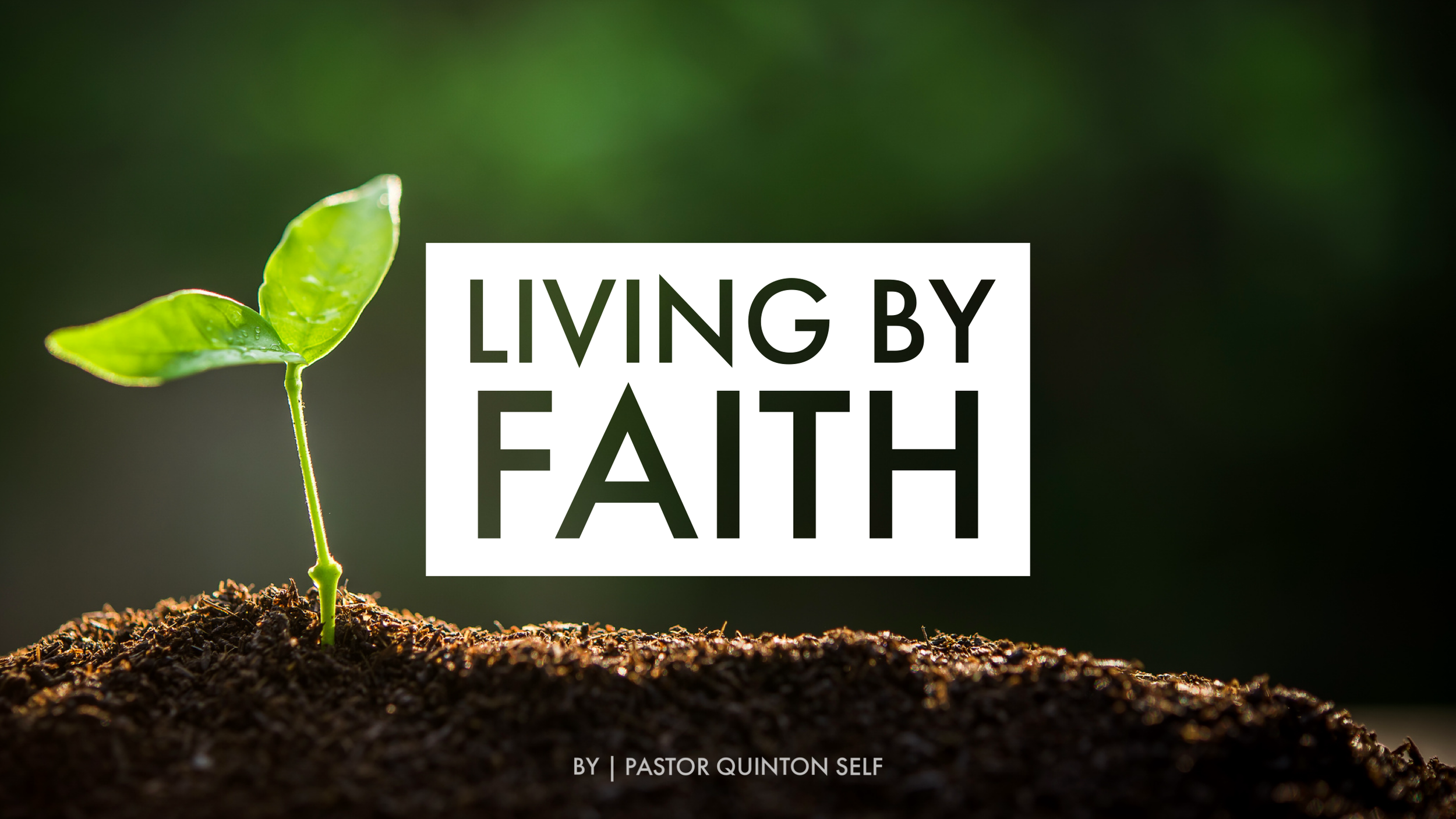 Living by Faith