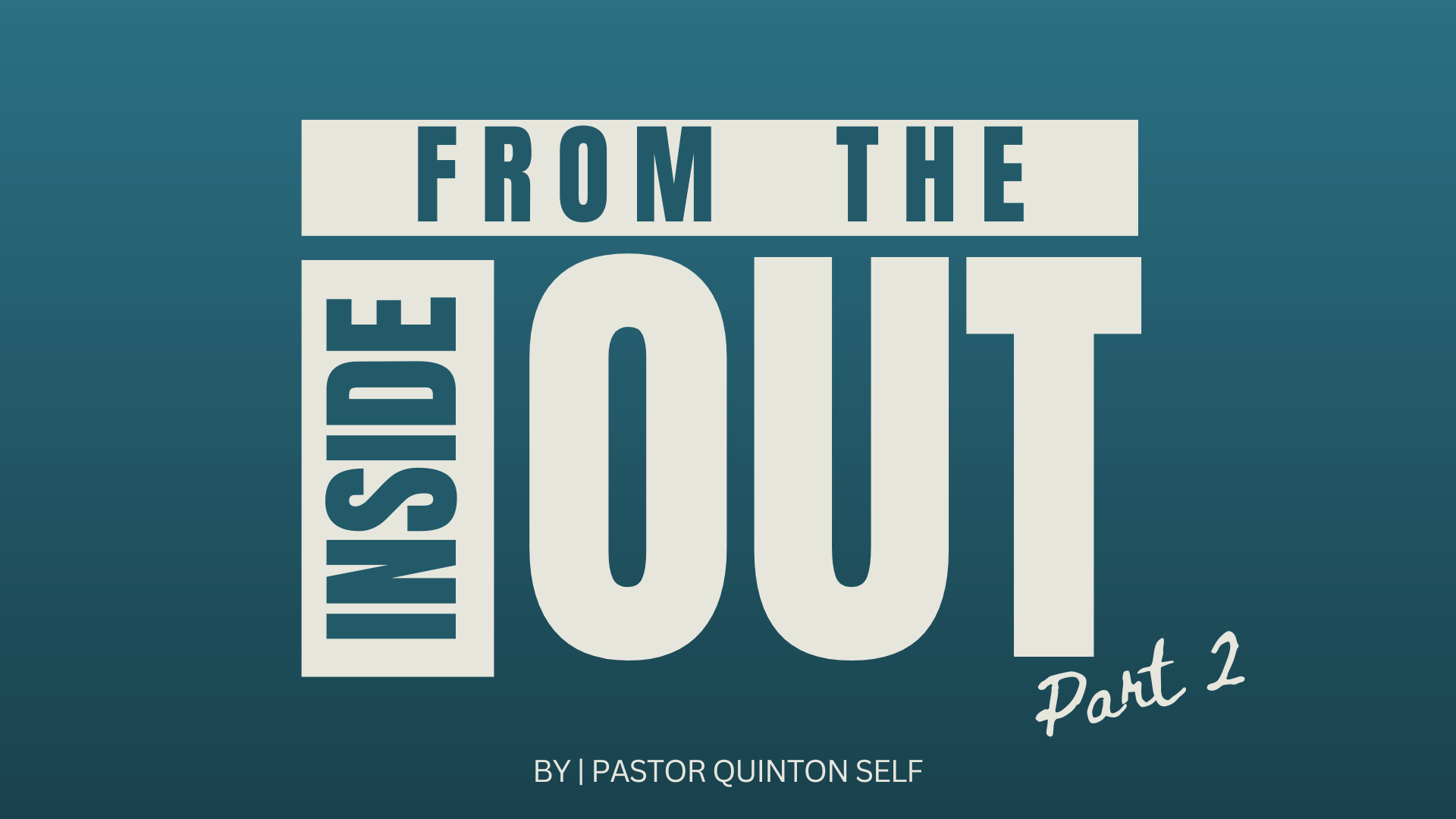 From The Inside Out