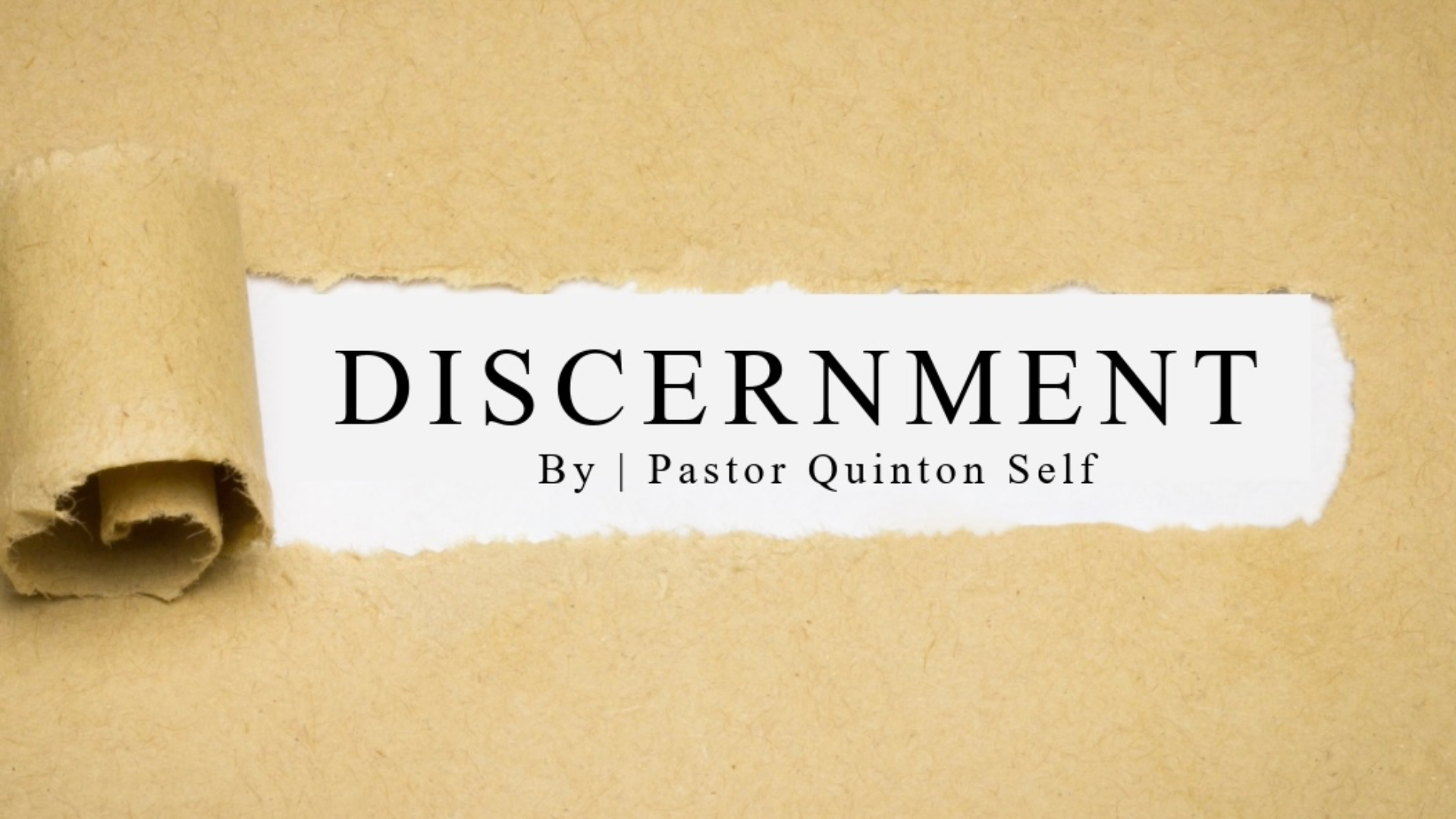 Discernment