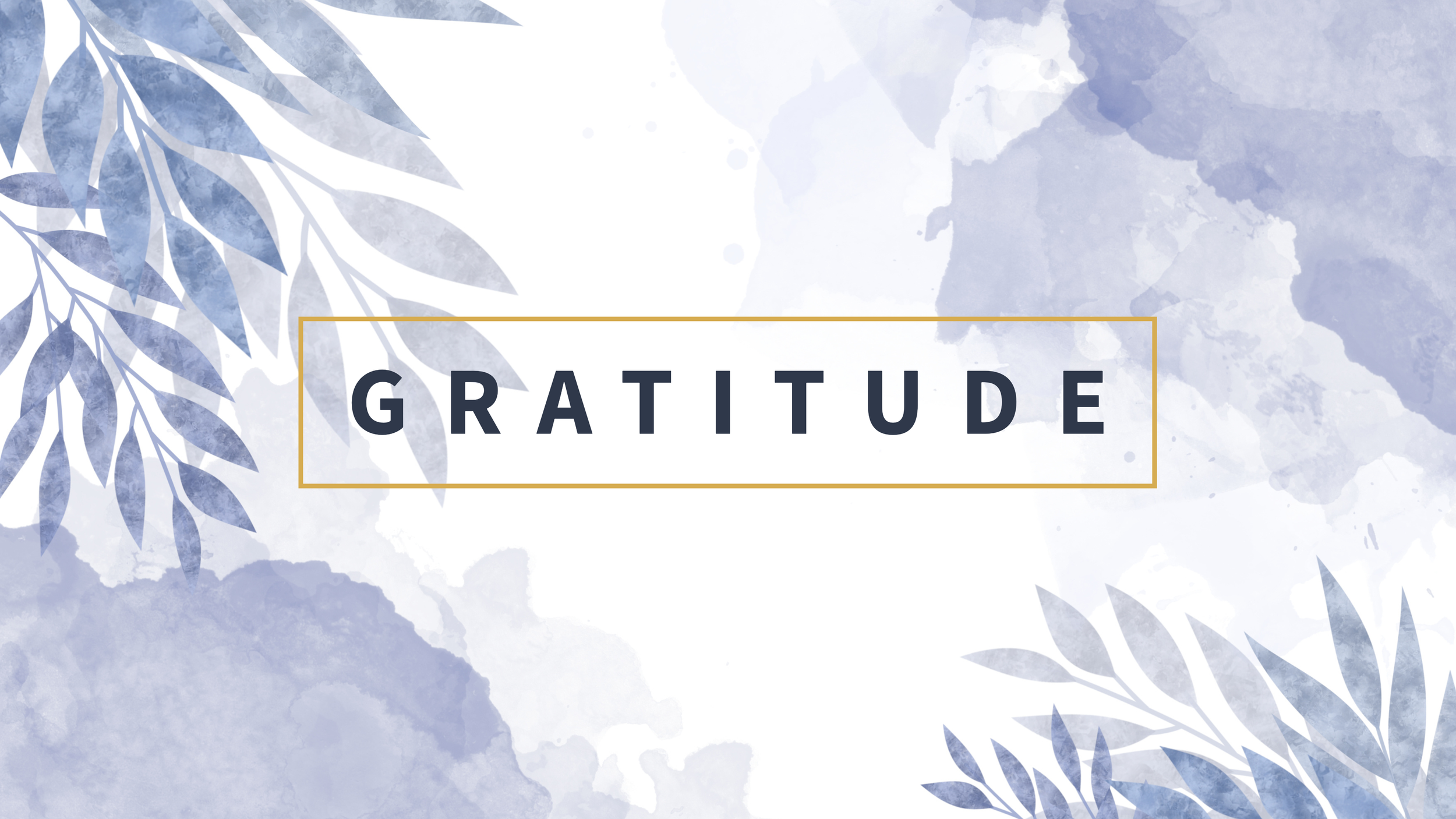 Gratitude 